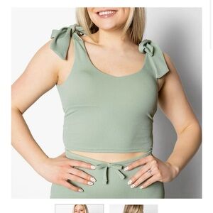 New Kortni Jeane Knot Bathing Suit Top